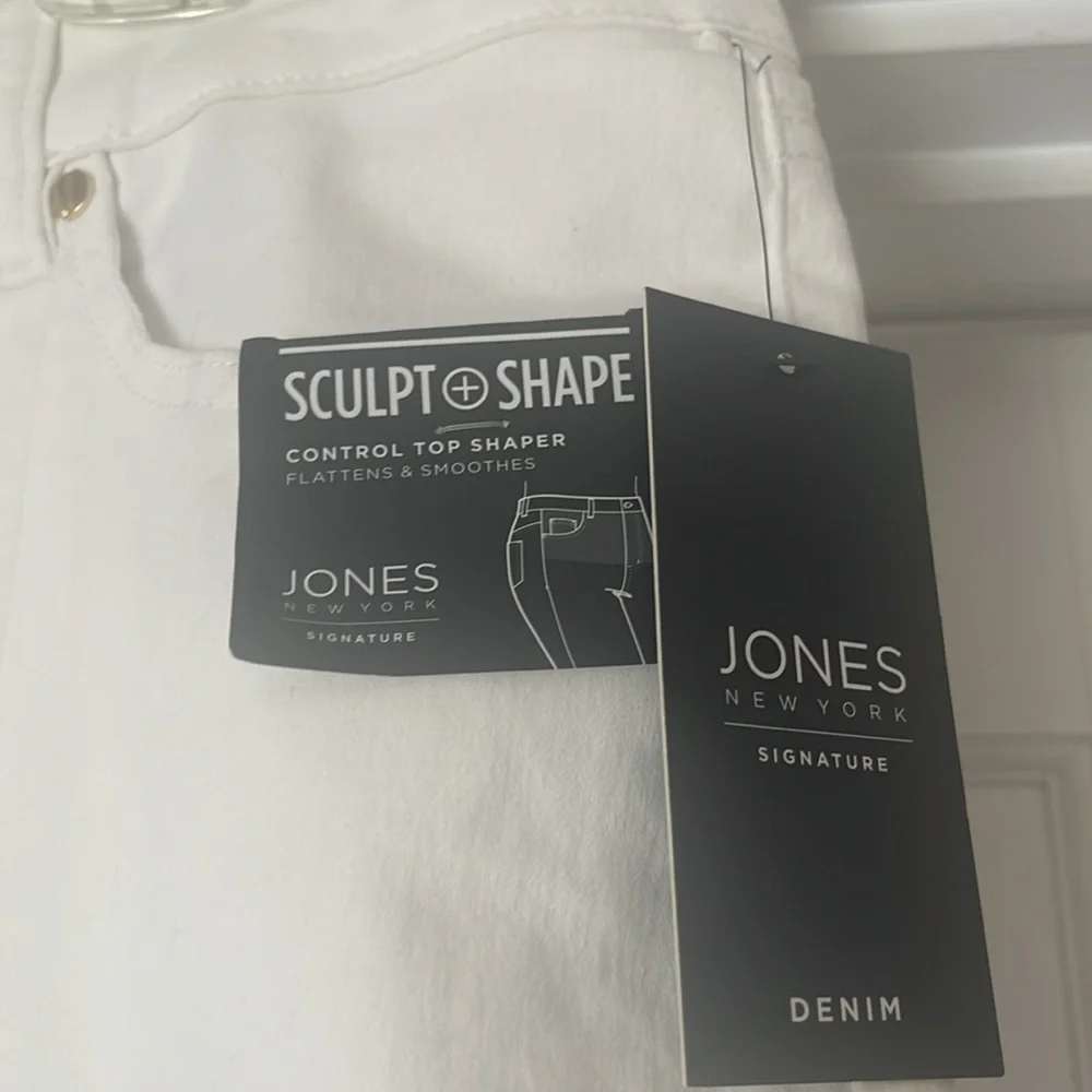 White split hem pants - Picture 3 of 6